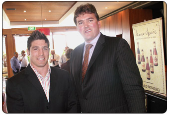 Roy Mccalluagh With Luke Priddis